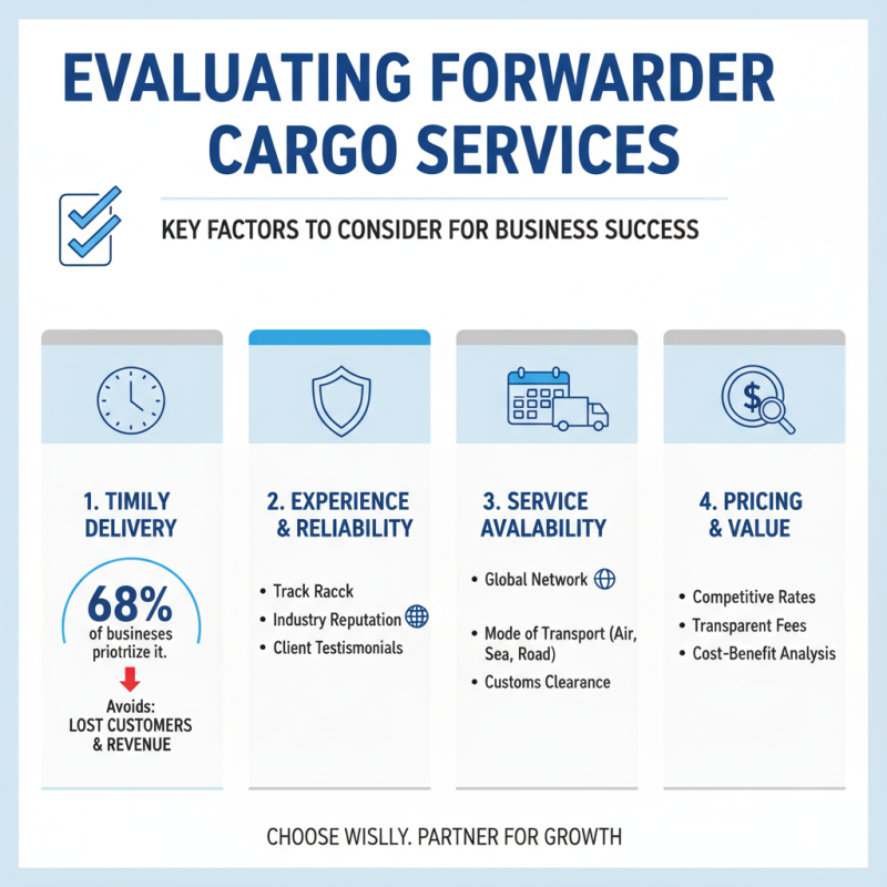 How to Choose the Right Forwarder Cargo for Your Business?