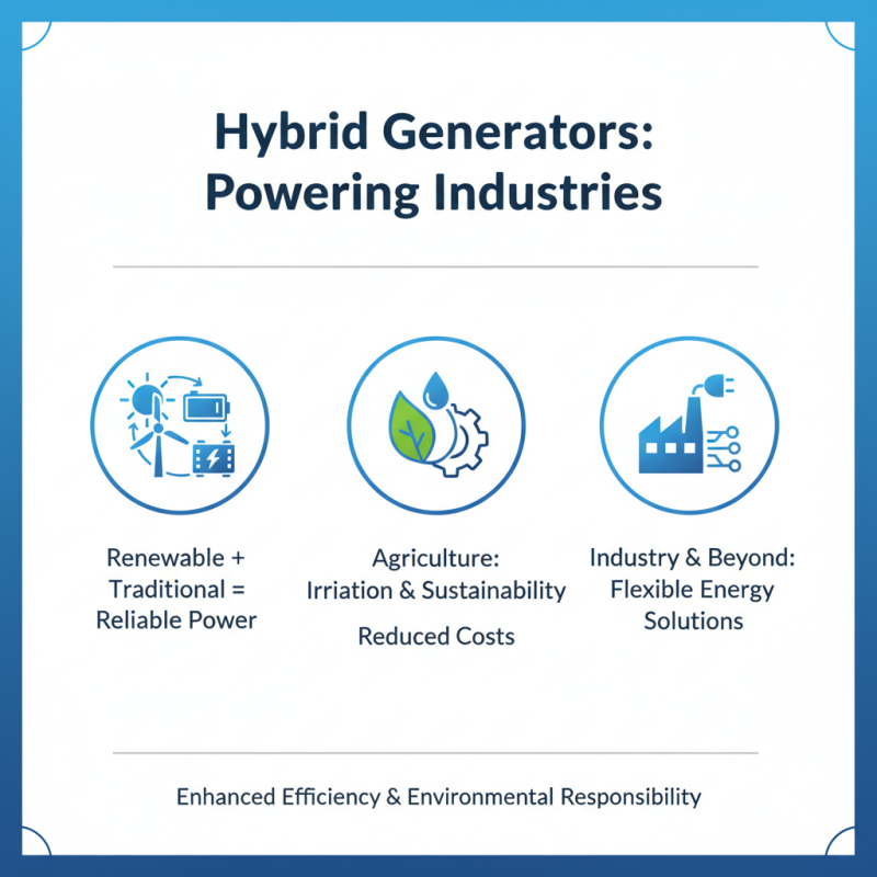 China Top Hybrid Generator Benefits and Applications for Modern Energy Solutions