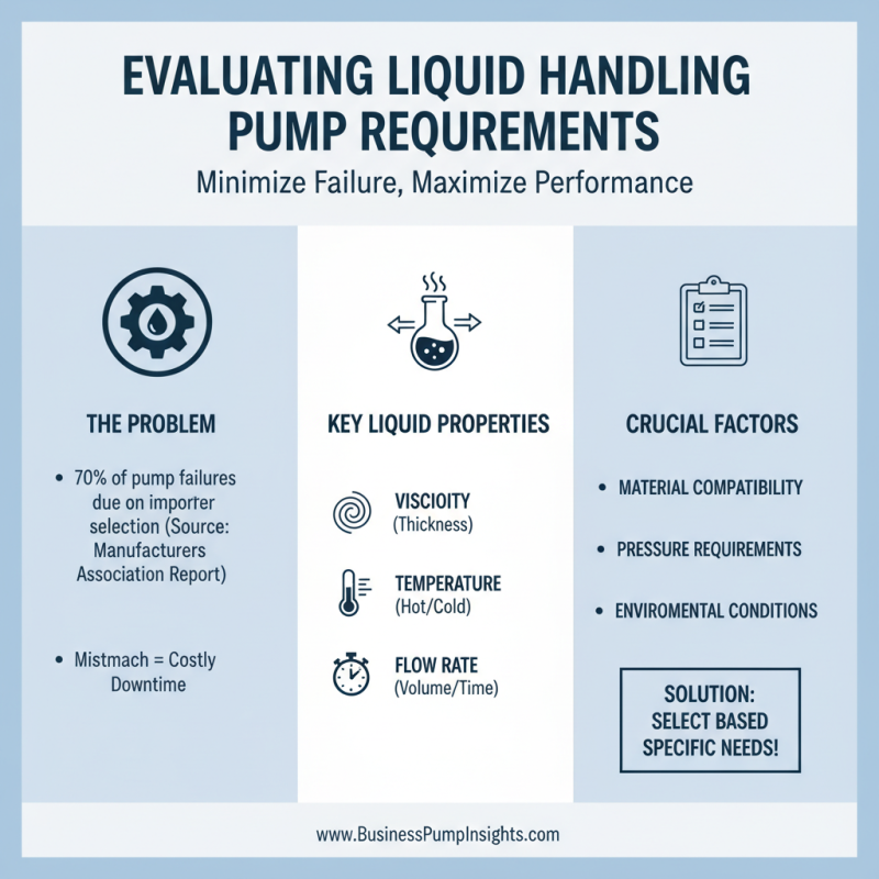 How to Choose the Right Liquid Pump for Your Business Needs?