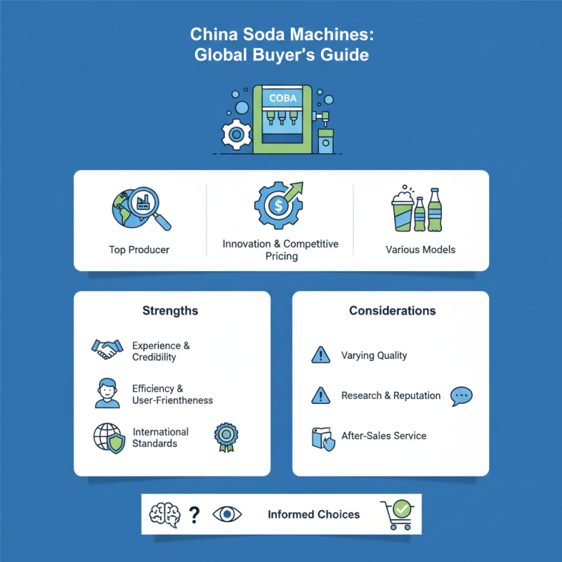 China Best Soda Machines for Global Buyers to Consider?