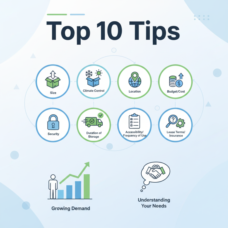 Top 10 Tips for Choosing Self Storage Containers for Your Needs?