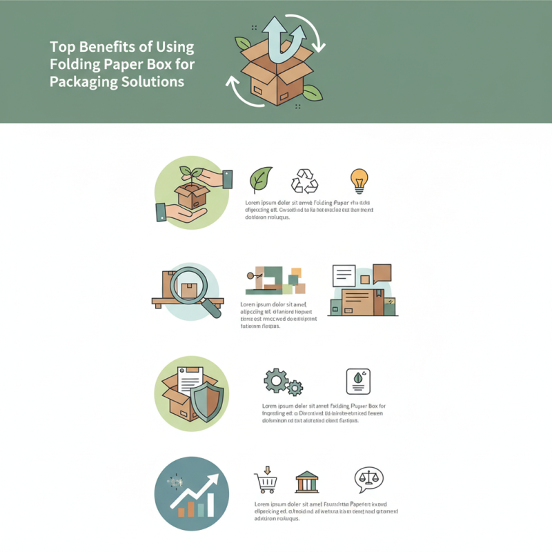 Top Benefits of Using Folding Paper Box for Packaging Solutions?