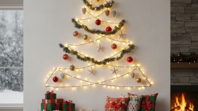How to Create a Stunning Wall Christmas Tree for Your Home?