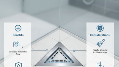 What is a Triangular Stainless Steel Shower Drain and Its Benefits?