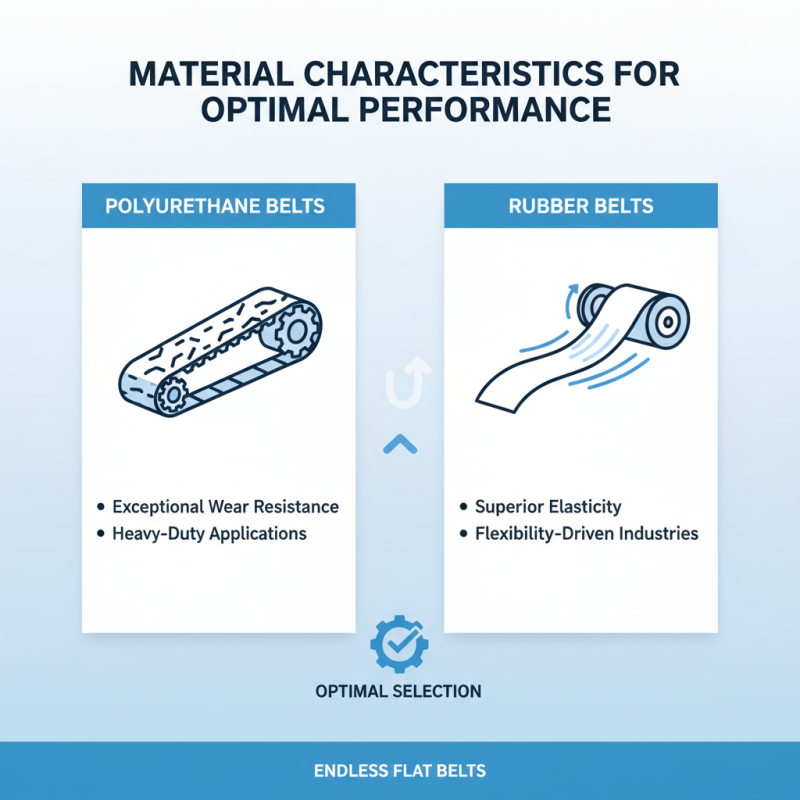 2026 How to Select the Best Endless Flat Belt for Your Needs?