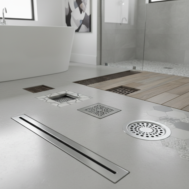Top 5 Bathroom Floor Drain Options for Your Home?