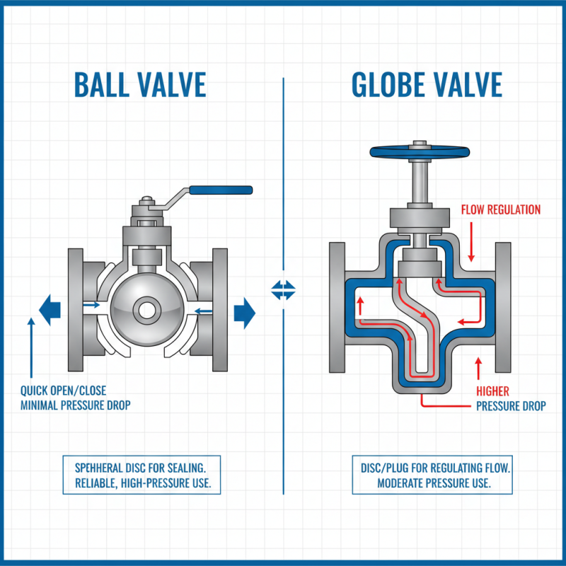 What is the Difference Between Ball Valve and Globe Valve?