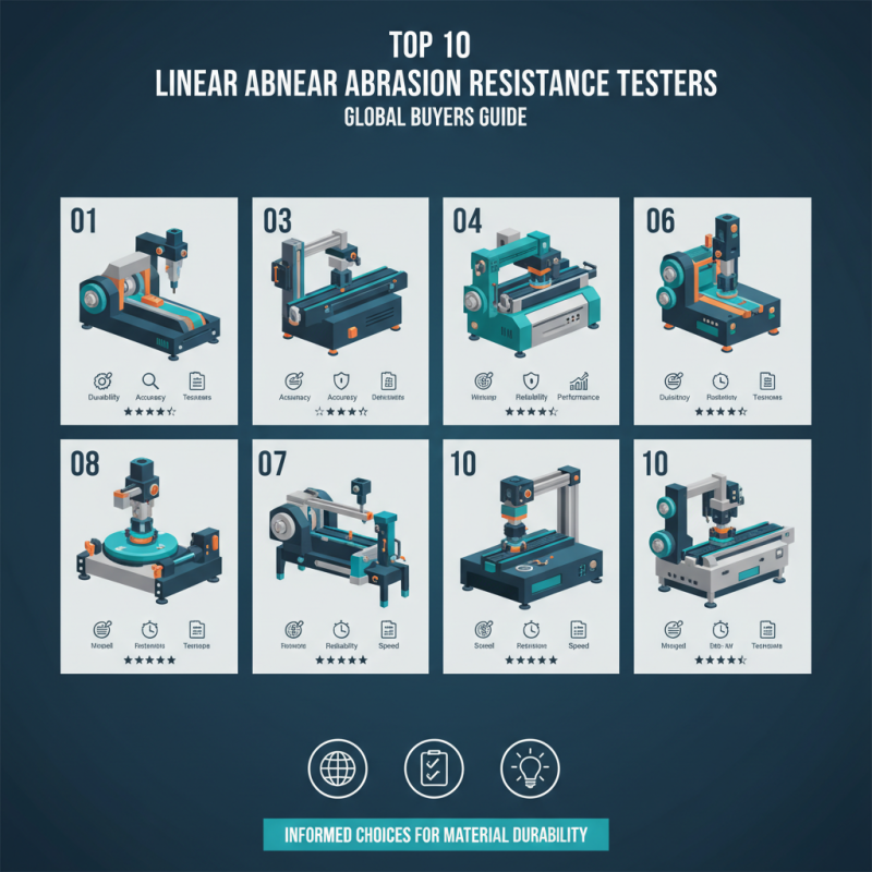 Top 10 Linear Abrasion Resistance Testers for Global Buyers?