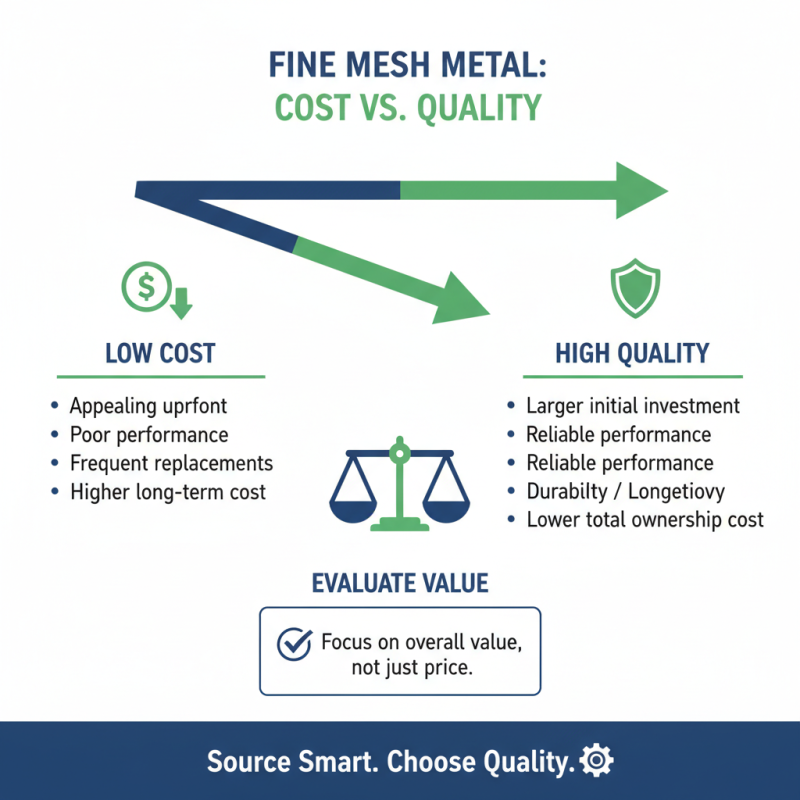 Essential Tips for Sourcing Fine Mesh Metals Effectively?