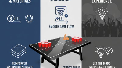 Top Tips for Choosing the Right Regulation Beer Pong Table?
