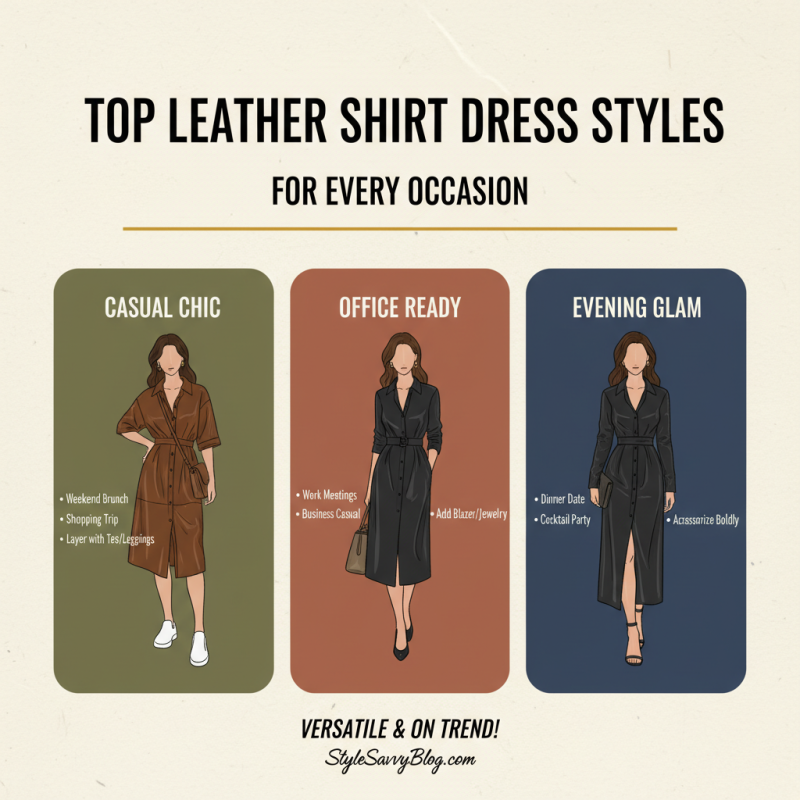 Best Leather Shirt Dress Styles for Global Buyers Guide?