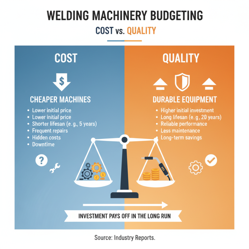 2026 How to Choose the Best Welding Machinery for Your Needs?