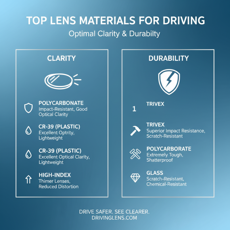 2026 Best Driving Lenses for Clear and Safe Vision?
