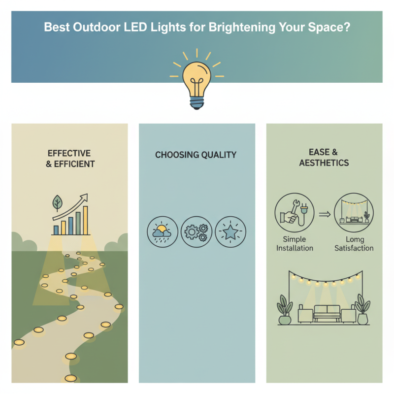 Best Outdoor LED Lights for Brightening Your Space?
