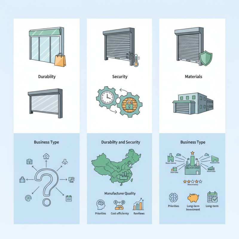Best Shop Roll Up Doors in China Which One Should You Choose？
