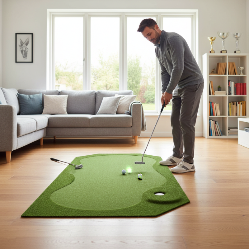 Why Choose a Golf Putting Green Mat for Your Home Setup?