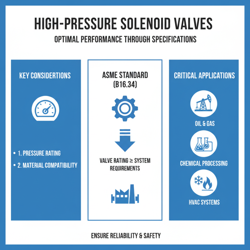 How to Choose the Right High Pressure Solenoid Valves?