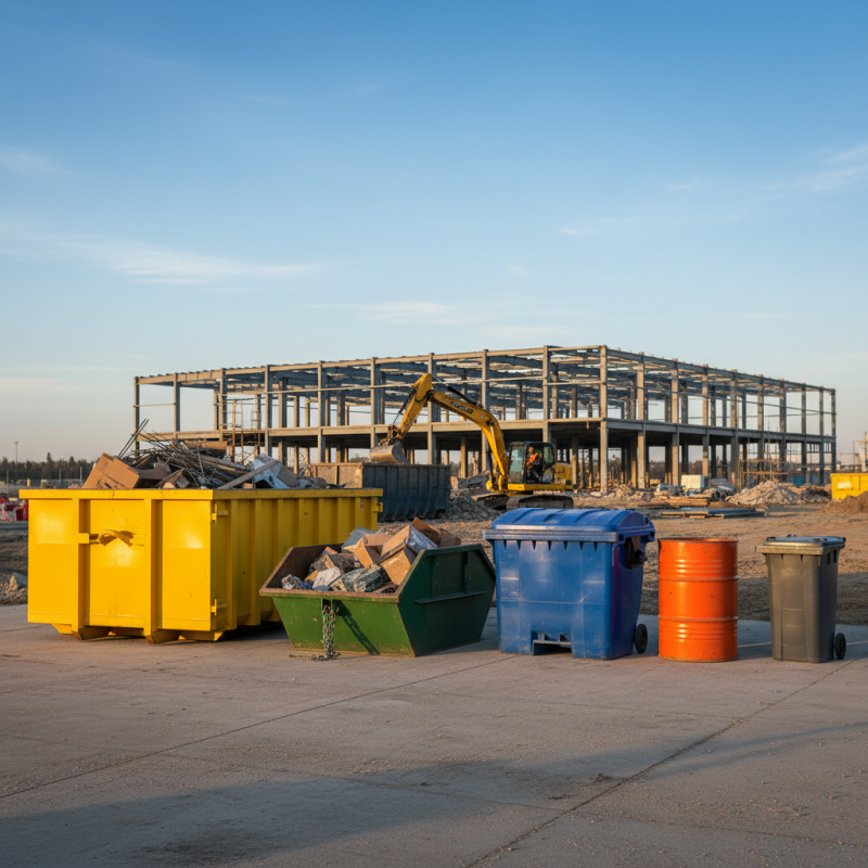 Top 5 Construction Garbage Bin Options for Efficient Waste Management?