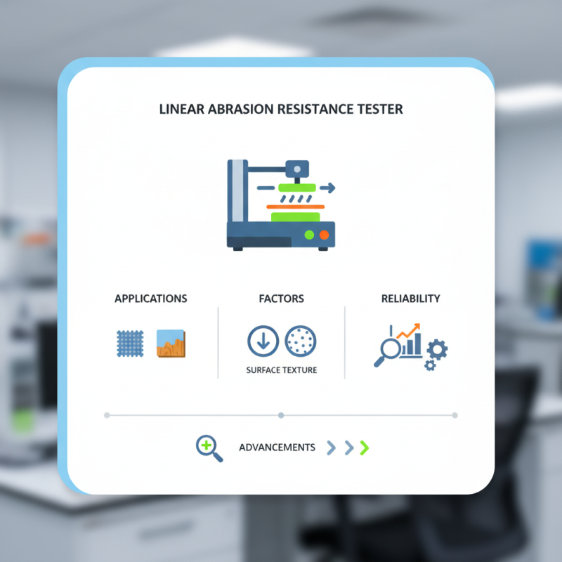 What is a Linear Abrasion Resistance Tester and Its Uses?
