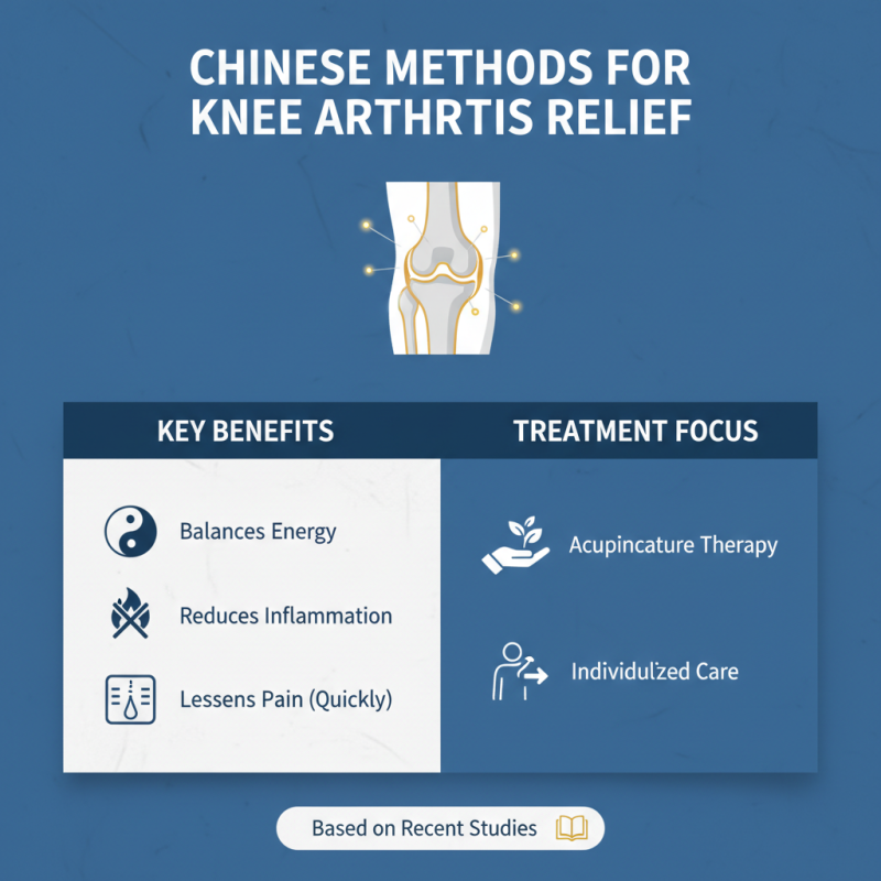 China Best Methods for Treating Arthritis in the Knee Effectively?