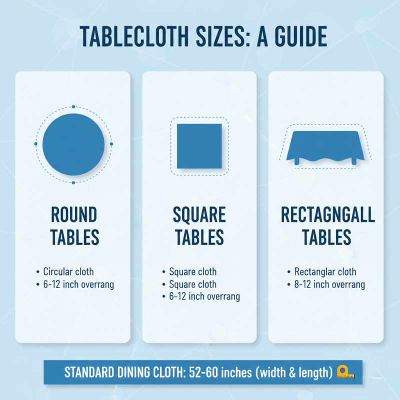 How to Choose the Right Tablecloth Sizing for Your Needs?
