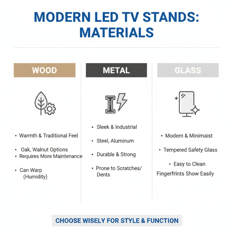 What is a Modern Led Tv Stand and How to Choose the Right One?