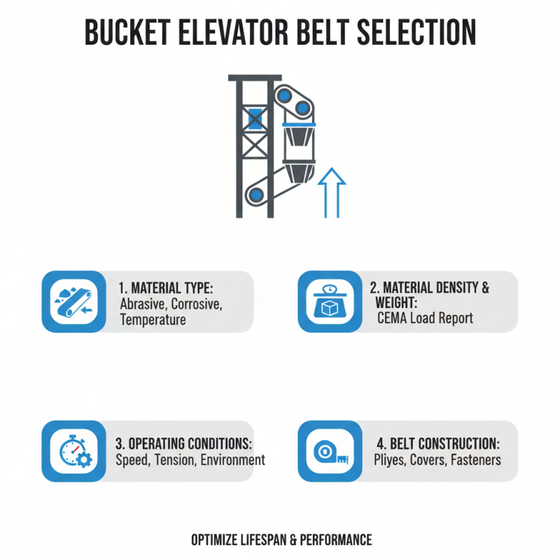 How to Choose the Right Bucket Elevator Belt for Your Needs?