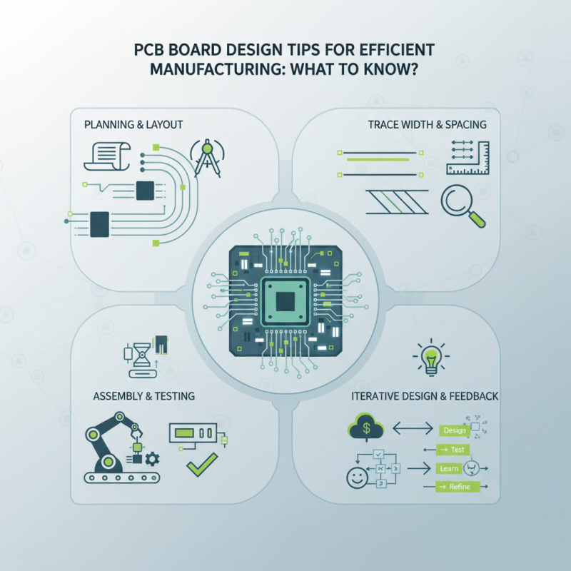 PCB Board Design Tips for Efficient Manufacturing What to Know?