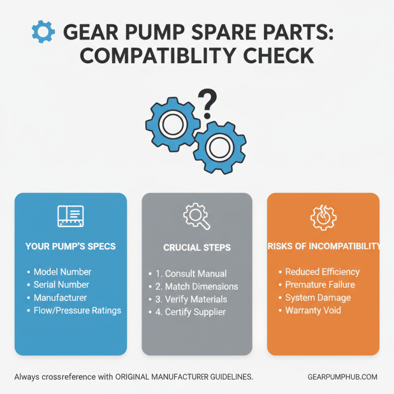 How to Find Quality Gear Pump Spare Parts for Your Needs?