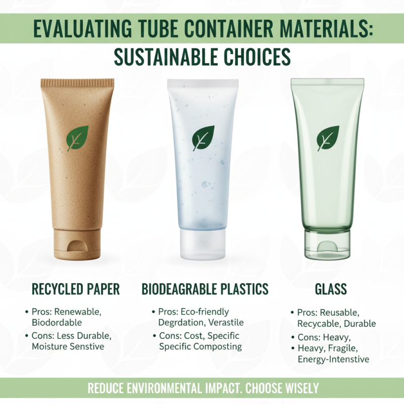 How to Choose the Best Tube Containers for Your Products?