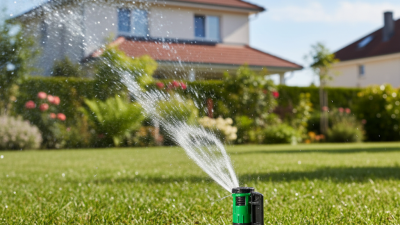 Top 5 Tips for Choosing the Best Gear Drive Sprinkler?
