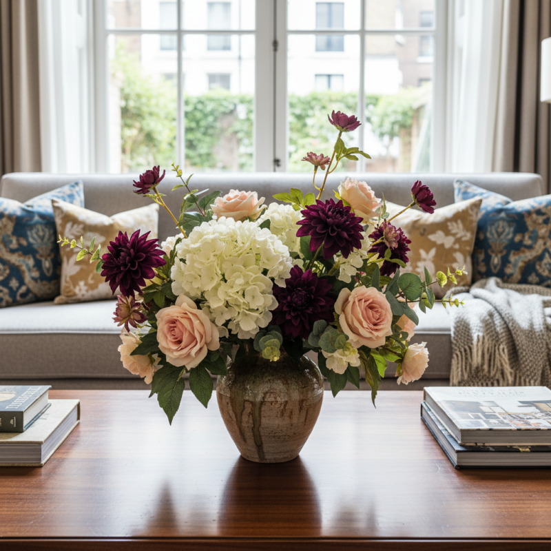 How to Choose the Best Silk Flowers for Your Home Décor?