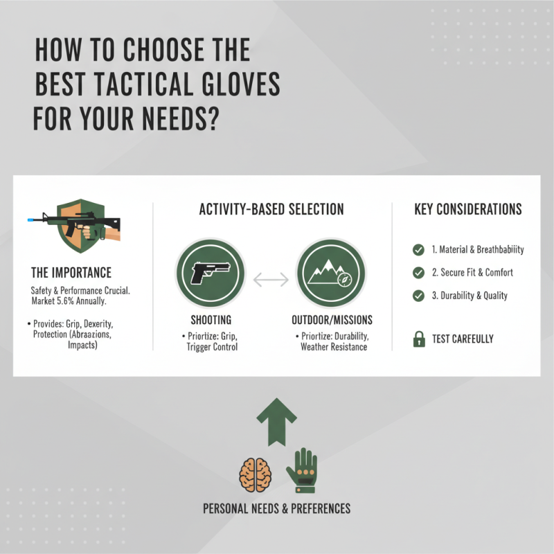 How to Choose the Best Tactical Gloves for Your Needs?