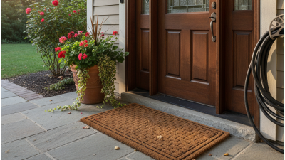 Why You Should Choose the Right Front Door Mat Outdoor for Your Home?