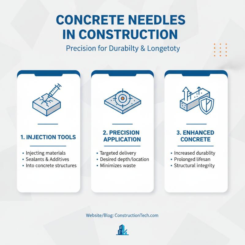 Best Concrete Needle for Precision Application in Construction?