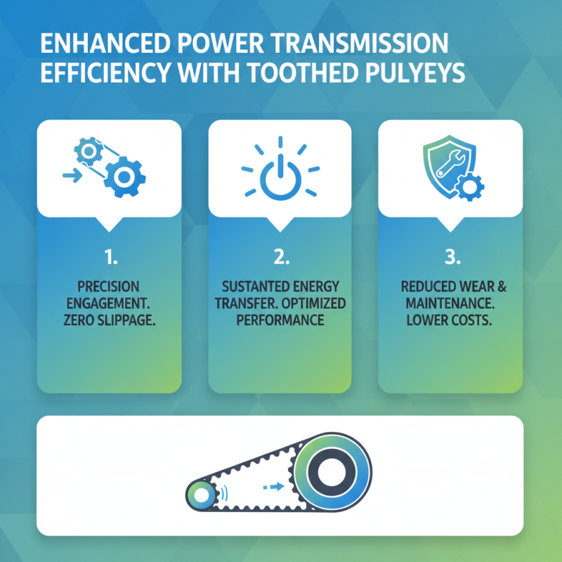 Top Benefits of Toothed Pulley for Efficient Machinery Use?