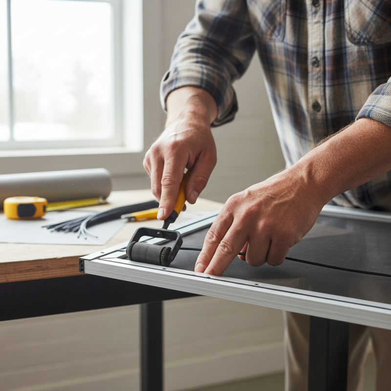 How to Easily Replace a Window Screen at Home?