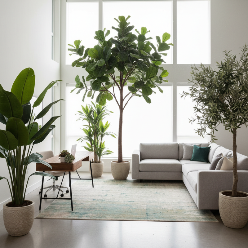 Why Choose Large Fake Plants for Your Home or Office?