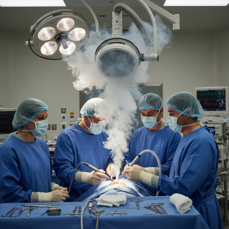 How to Stop Electrosurgical Smoke from Blocking Your View?