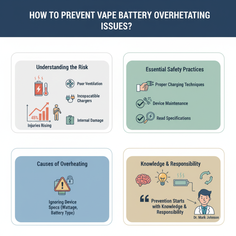How to Prevent Vape Battery Overheating Issues?