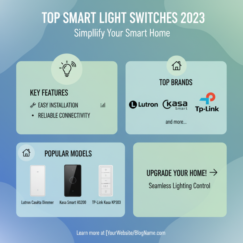 Top 10 Smart Light Switches to Upgrade Your Home Lighting?