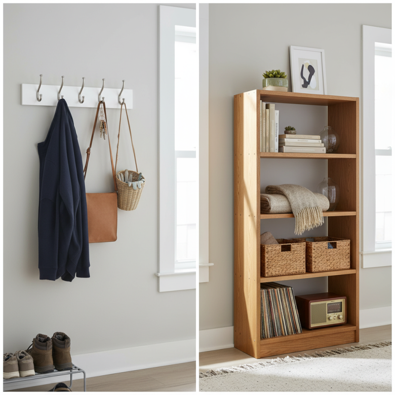 How to Choose Between Hook Racks and Shelf Racks for Your Needs?