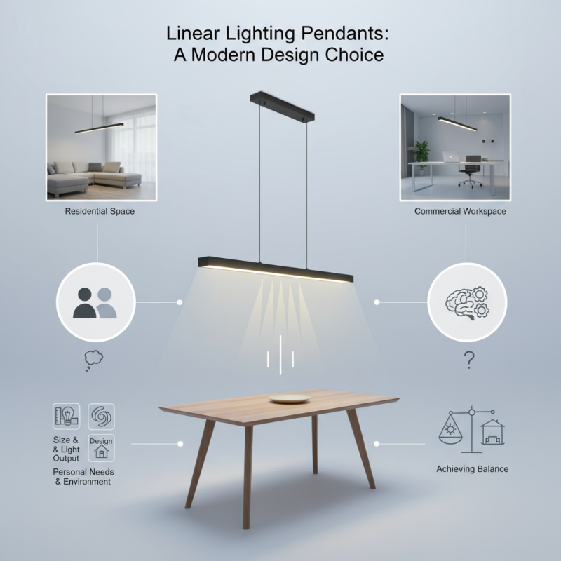 What is Linear Lighting Pendant How to Choose the Best One?