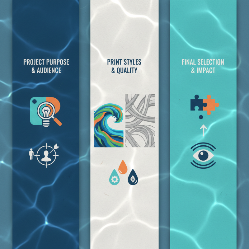 How to Choose the Best Water Print for Your Needs?