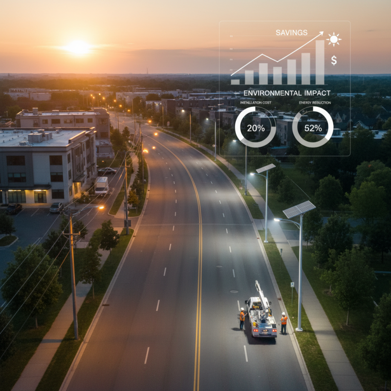 Why Calculate ROI for Switching to Solar Street Lighting?
