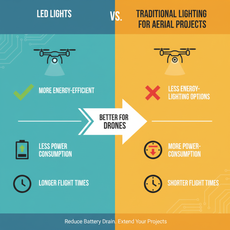 Why Choose Led Drone Light for Your Next Aerial Project?