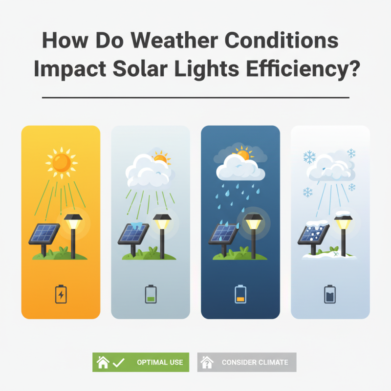 How Do Weather Conditions Impact Solar Lights Efficiency?