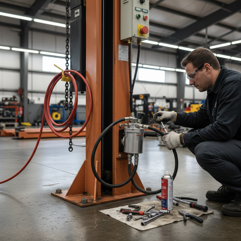 How to Replace a Vacuum Pump in Heavy Duty Lifts?