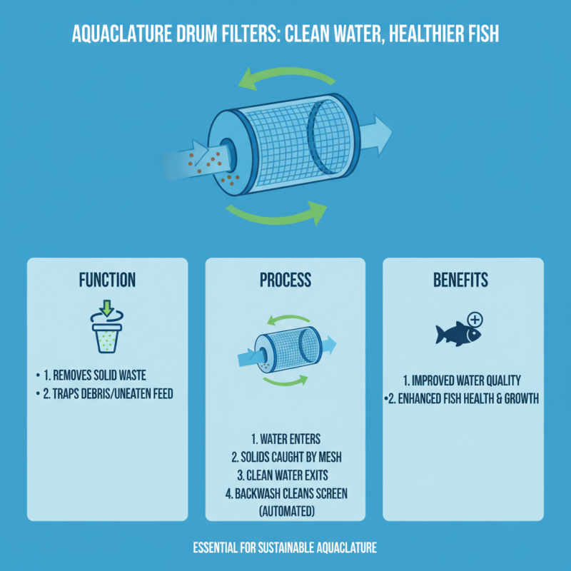What is a Drum Filter in Aquaculture and How Does it Work?
