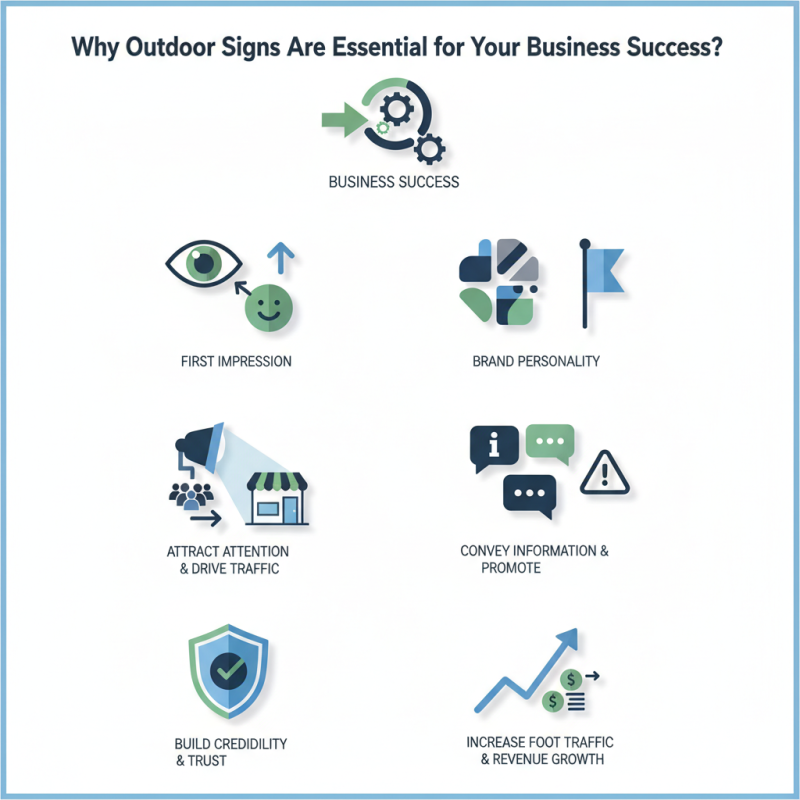 Why Outdoor Signs Are Essential for Your Business Success?